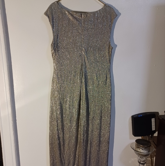 CONNECTED APPAREL Women’s Shiny Dress - Picture 7 of 9